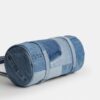 Kisslock Barrel Bag 28 i återanvänt denim