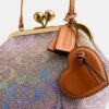 Kisslock Frame Bag 16 i Crystal Signature Jacquard