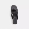 Kitten heel-sandal med rosett