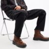 Kängor i signaturläder