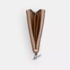 Liten hörnplånbok med dragkedja i Signature Canvas