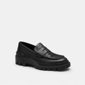 Loafers i signaturläder