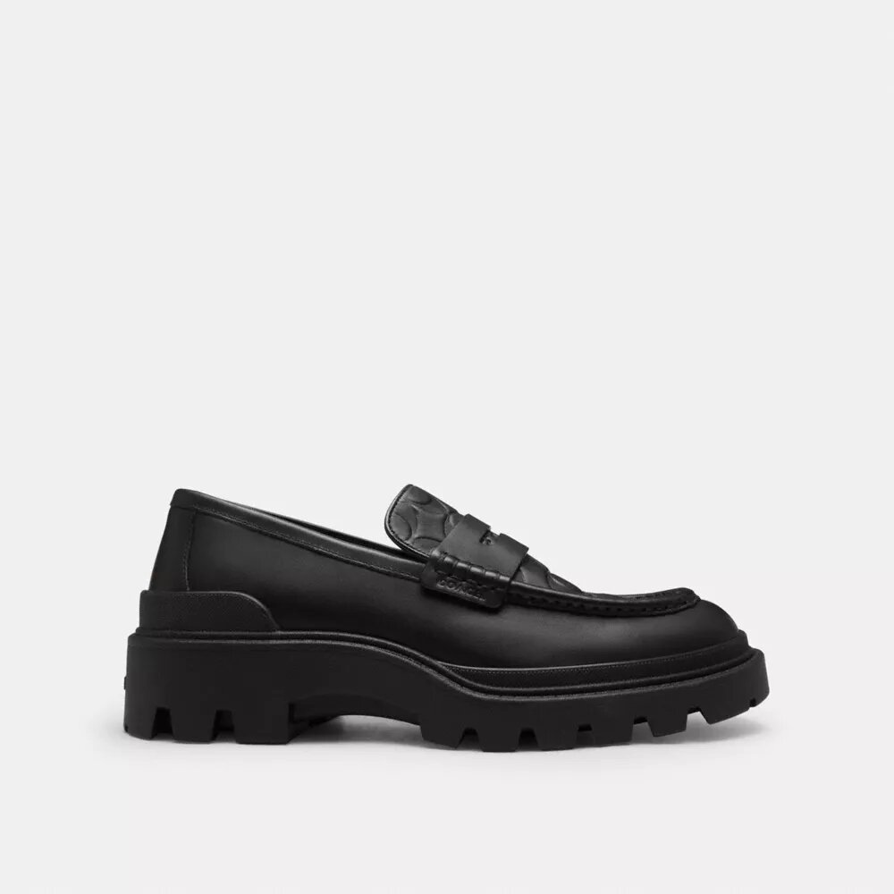 Loafers i signaturläder