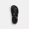 Lucy Lug Sandaletter i signaturjacquard