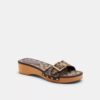 Margot-sandaler i signaturjacquard