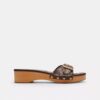 Margot-sandaler i signaturjacquard