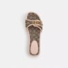 Margot-sandaler i signaturjacquard