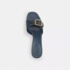 Margot-sandaler i sliten denim