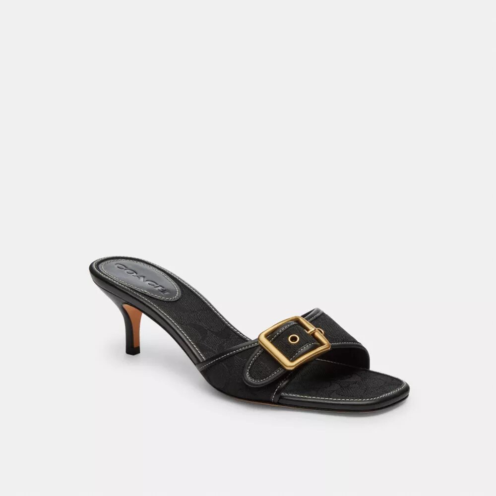 Margot-sandaler i vår signaturjacquard