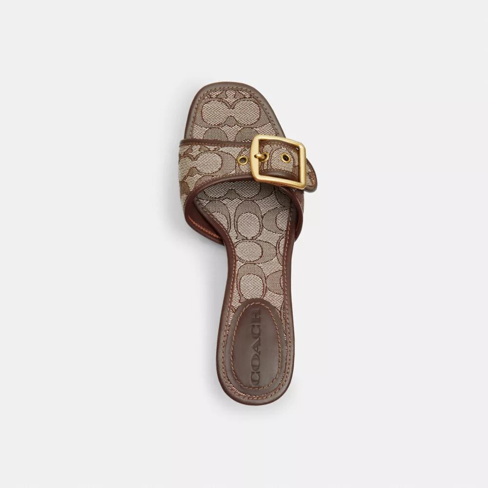 Margot-sandaler i vår signaturjacquard