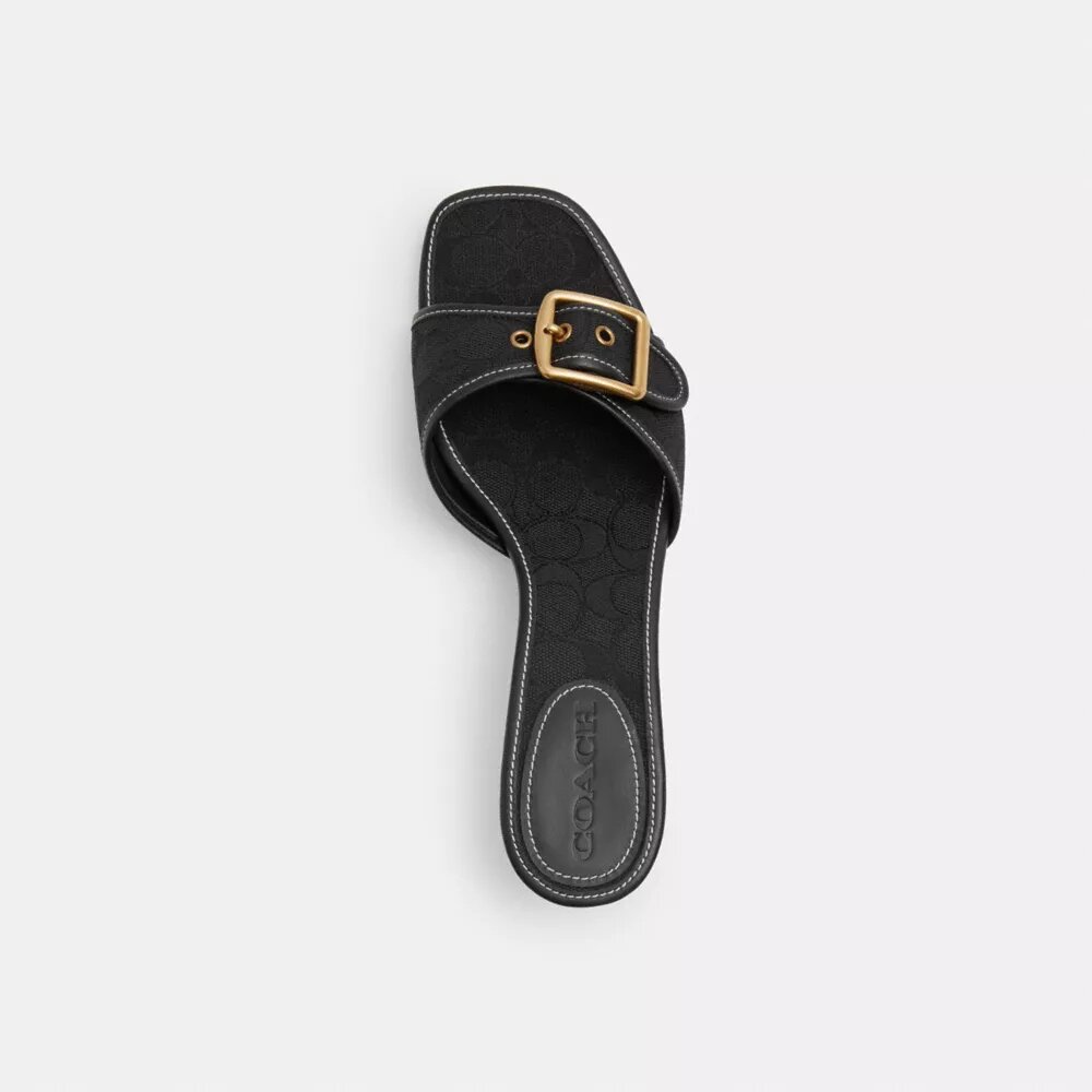Margot-sandaler i vår signaturjacquard