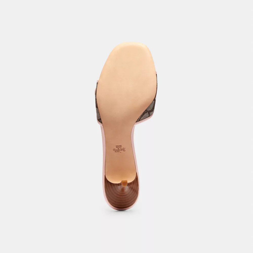 Margot-sandaler i vår signaturjacquard