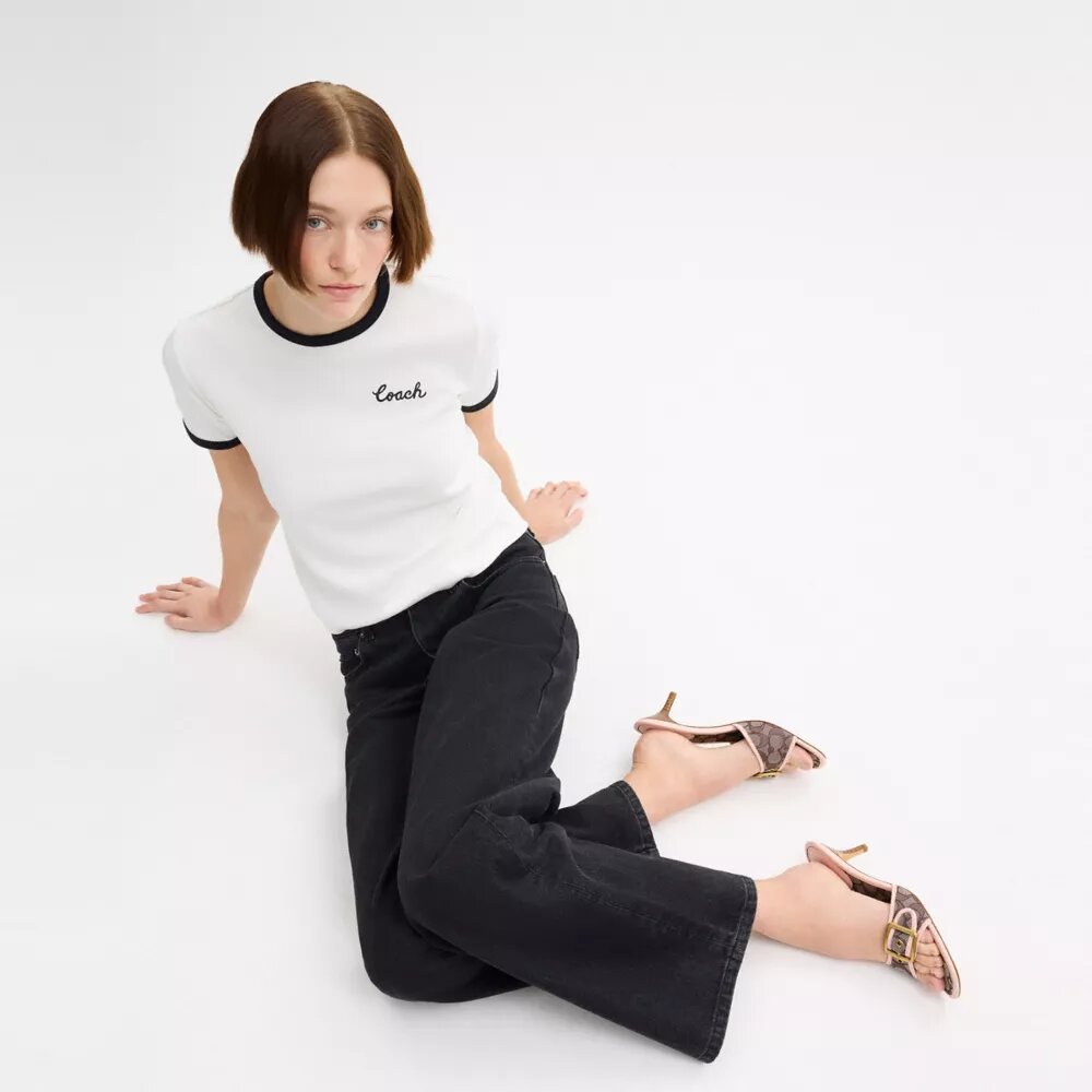 Margot-sandaler i vår signaturjacquard