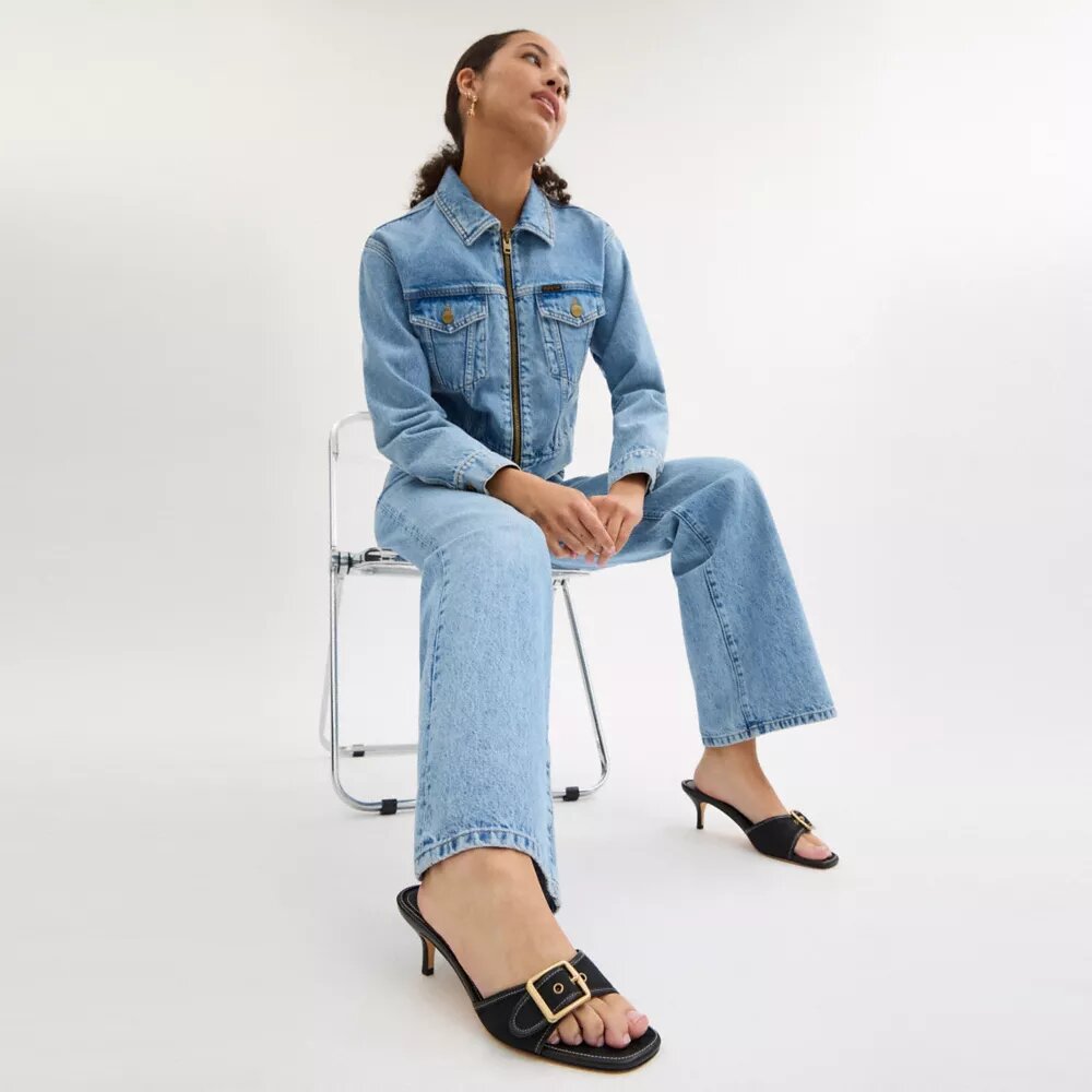 Margot-sandaler i vår signaturjacquard