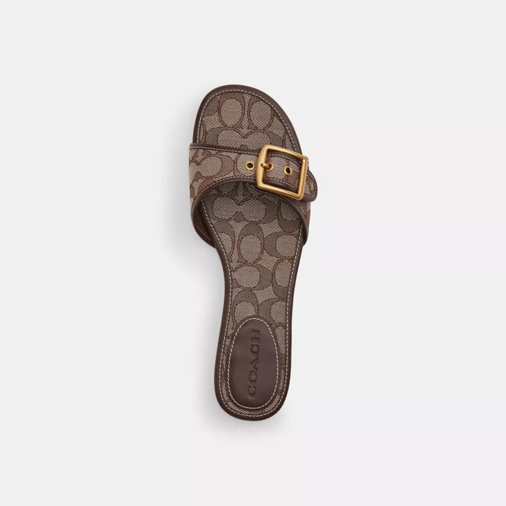 Margot-sandaler i vårt signaturjacquard