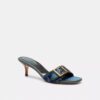 Margot-sandaler med vårt karakteristiska denim-patchwork