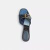 Margot-sandaler med vårt karakteristiska denim-patchwork