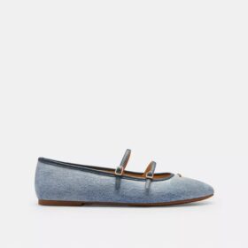 Mary Janes med dubbla spännen i Loved Denim