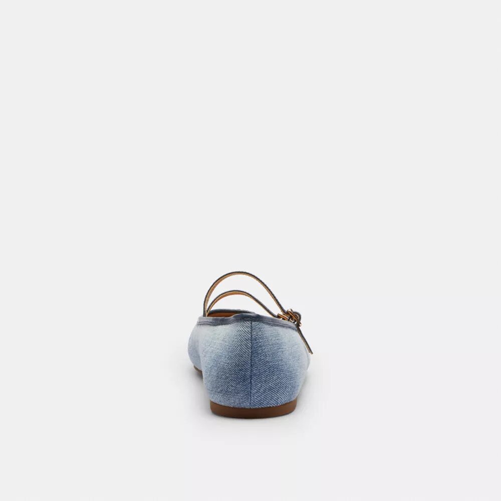 Mary Janes med dubbla spännen i Loved Denim