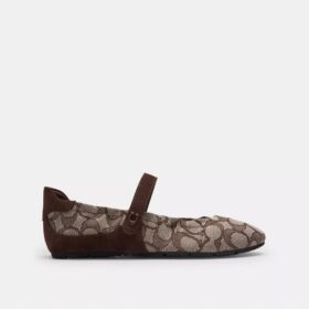 Mary Janes-sneaker i signaturjacquard
