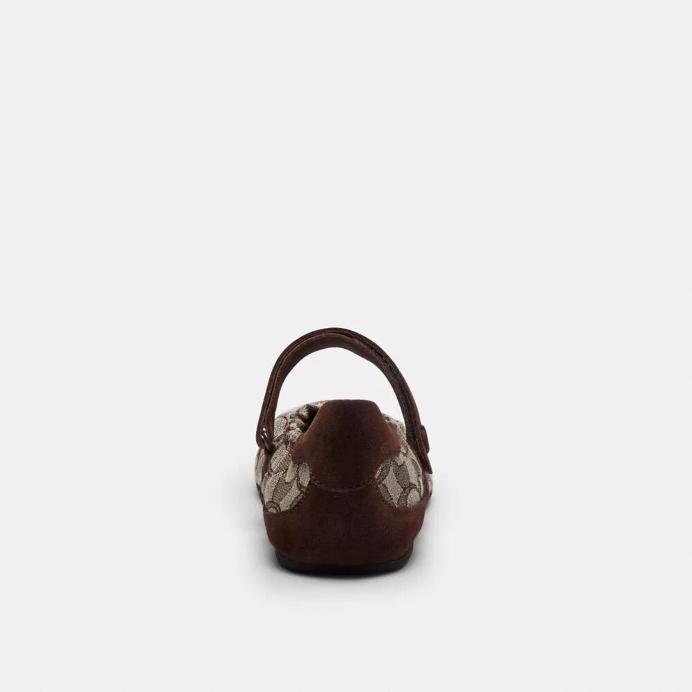 Mary Janes-sneaker i signaturjacquard