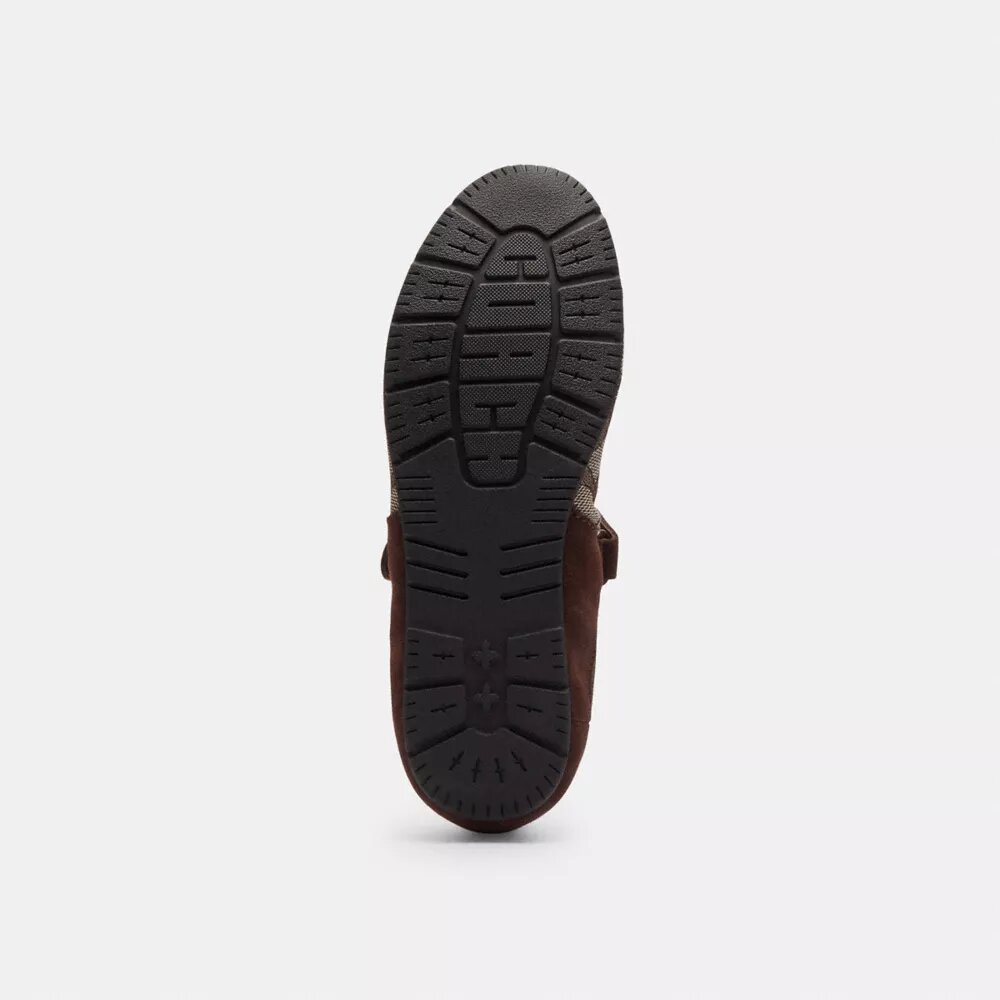 Mary Janes-sneaker i signaturjacquard