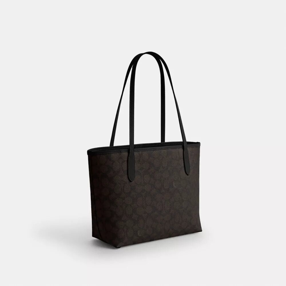 Medium City-tygkassar i Signature Canvas