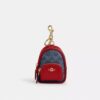 Mini Court Backpack-väsksmycke i Signature Canvas