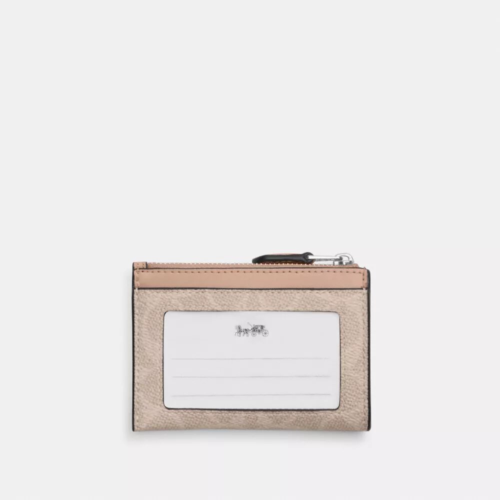 Mini Skinny ID-fodral i Signature Canvas