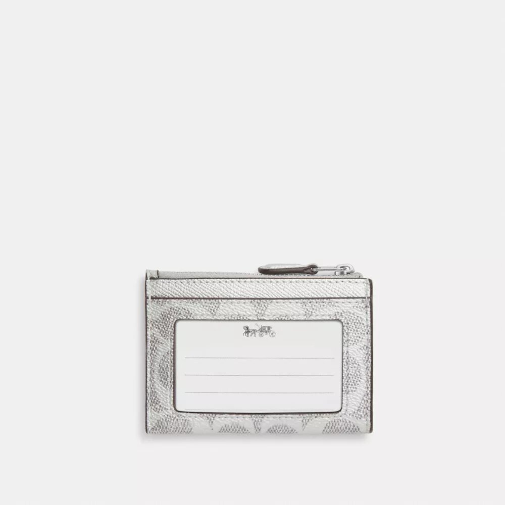 Mini Skinny ID-fodral i Signature Canvas