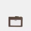 Mini Skinny ID-fodral i signaturjacquard med blommig brodyr