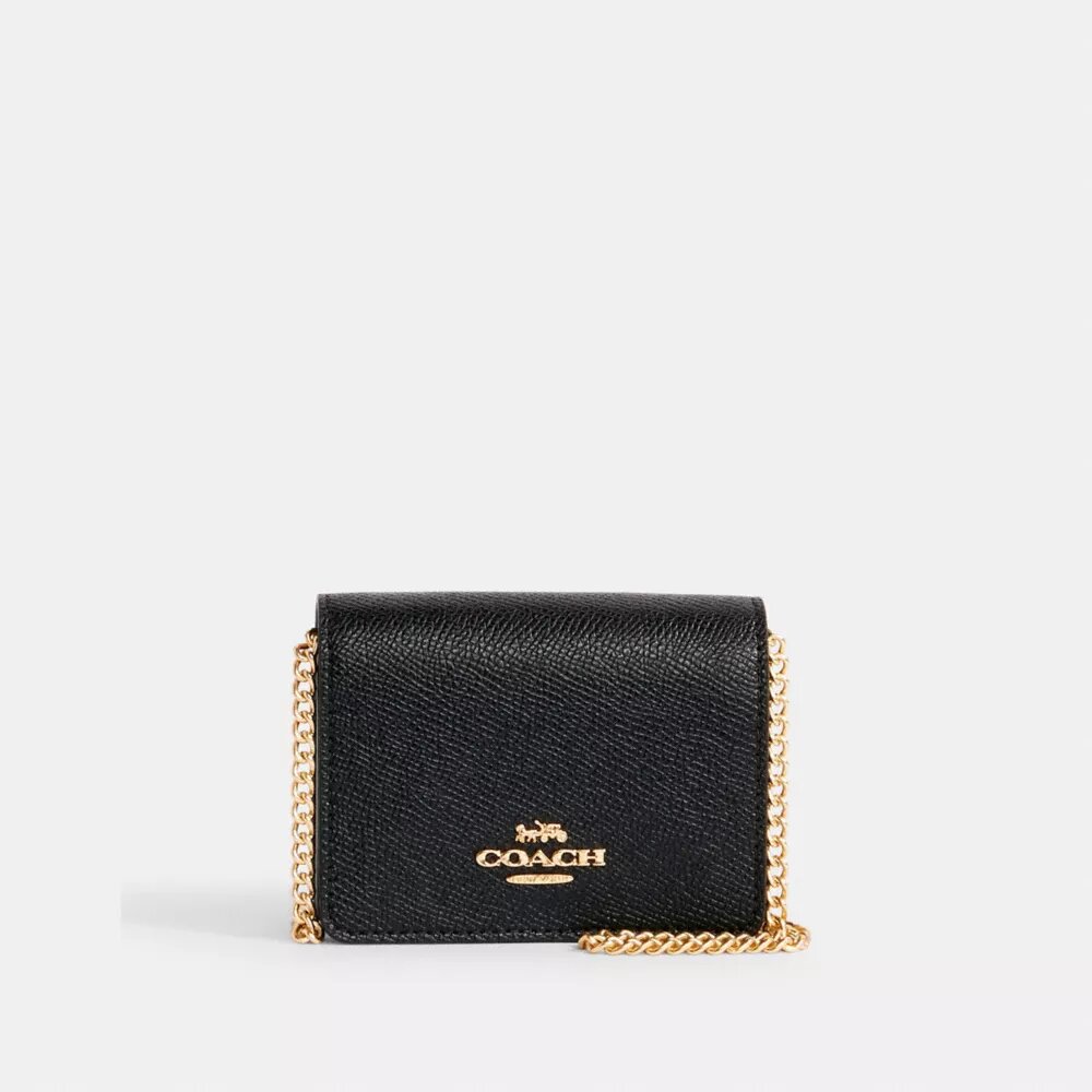 Miniplånbok med kedja
