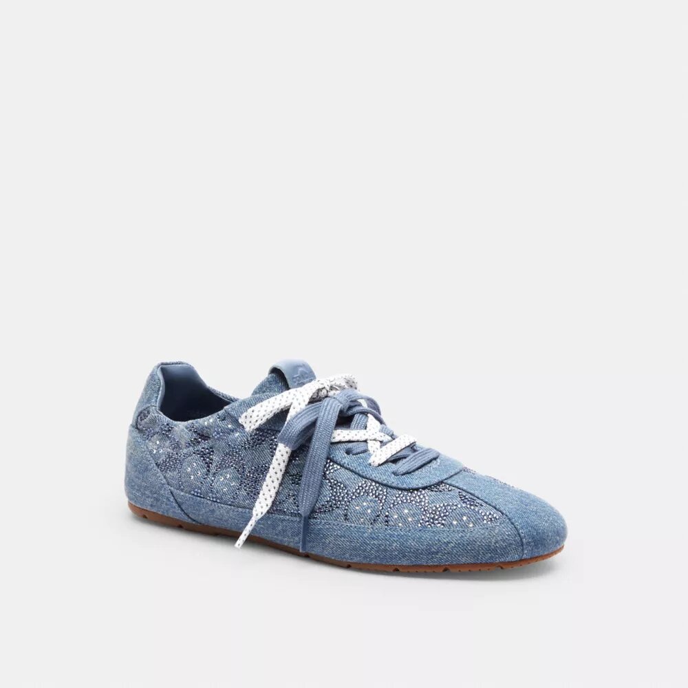 Mjuka sneakers i vår signaturdenim