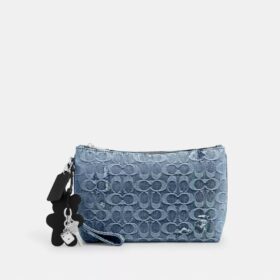 Necessär i den omtyckta signaturdenimen med smycken