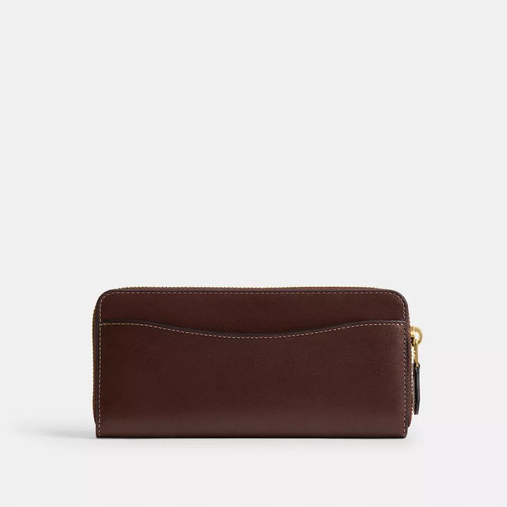 New York Slim Accordion Zip Plånbok