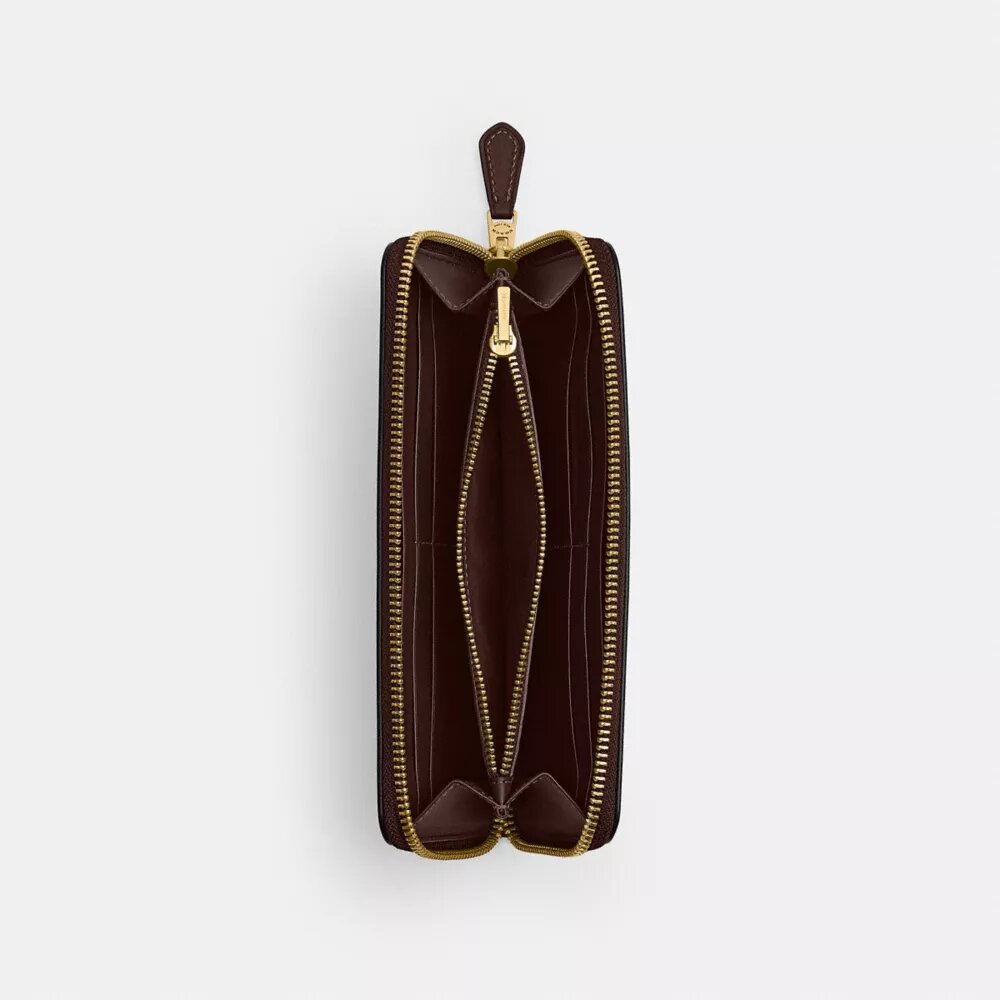 New York Slim Accordion Zip Plånbok