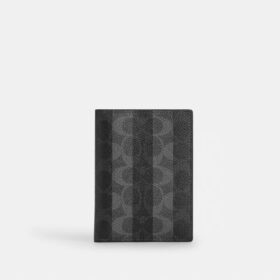 Pass- och kortfodral i Signature Canvas med ränder