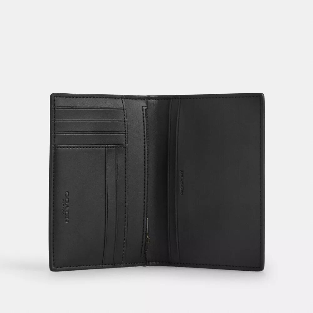 Pass- och kortfodral i Signature Canvas med ränder
