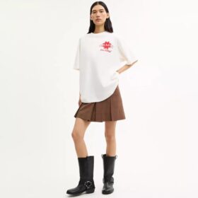 Pizza Relaxed T-shirt i ekologisk bomull