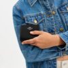Plånbok med tryckknapp