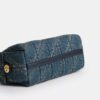 Pocket Juliet-väskan 30 i regenererad bomullsdenim med quiltning