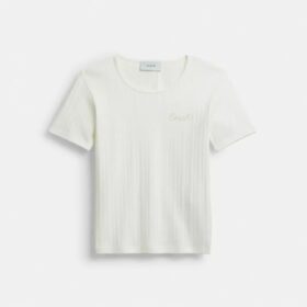 Pointelle-T-shirt