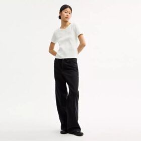 Pointelle-T-shirt