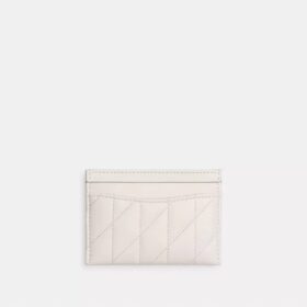 Praktiskt kortfodral med kuddliknande quiltning