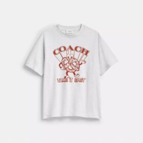 Pretzel Relaxed T-shirt i ekologisk bomull