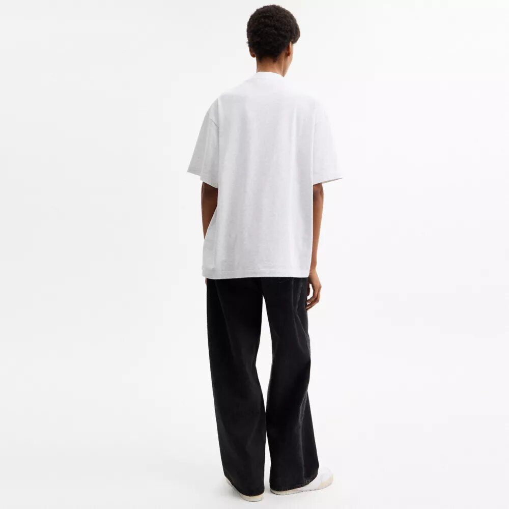 Pretzel Relaxed T-shirt i ekologisk bomull