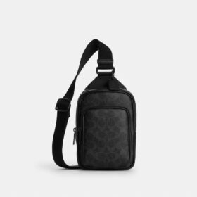Racer Sling Pack i Signature Canvas