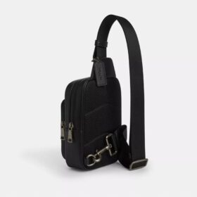 Racer Sling Pack i Signature Canvas