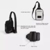 Racer Sling Pack i Signature Canvas