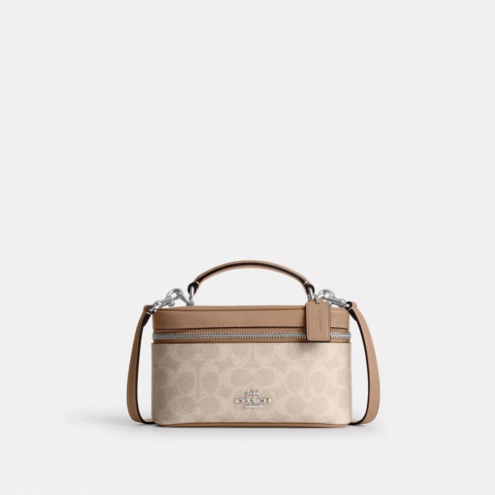 Rainer crossbody-väska 18 i Signature Canvas